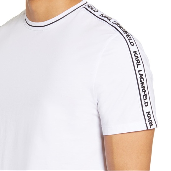 Karl Lagerfeld Other - New Karl Lagerfeld Logo Tape Solid T shirt…